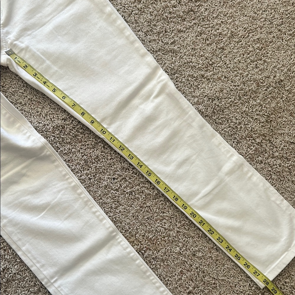 Banana Republic White Skinny Jeans Size 28 RN 54023 - Picture 5 of 9